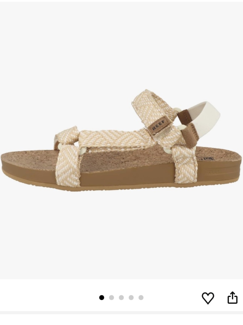 Reef Women's Cushion Rem Sandal in Sand Size 7